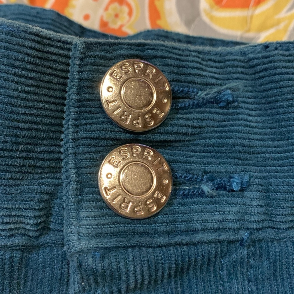 Vintage 90's Corduroy Esprit Shorts - Picture 3 of 6